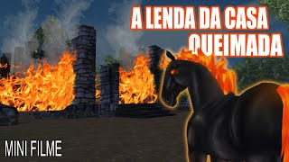 🔥A LENDA DA CASA QUEIMADA🔥  mini filme dublado  cavalo de fogo  ESPECIAL HALLOWEEN 👻💀🎃😨 terror [upl. by Yetta]