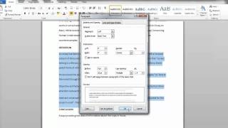 How to Change the Line Spacing in Microsoft Word 2010 [upl. by Nyliuqcaj]