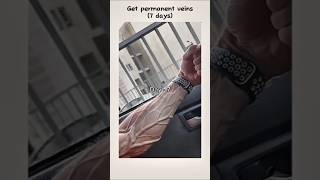 get permanent veins in 7 days with finger gripster 🔥👿shorts forearm veins transformation virals [upl. by Ylime]