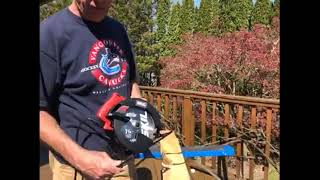 SKIL 13A Circular Saw 714quot video review by Steve [upl. by Naesed]