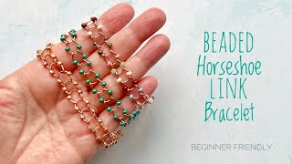 DIY Wire Jewelry  Easy Copper Bracelet  Beginner Wire Wrapping [upl. by Troc]