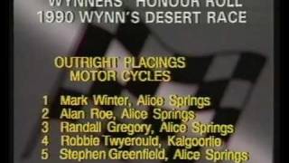 Wynns  Finke  Desert Race 1990  Part 33  wwwfinkedesertracecomau [upl. by Akaya395]