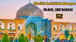 IRAN  The Best Tourist Attraction Of Isfahan Sheikh Lotfollah Mosque ISFAHAN Naghshe Jahan Square [upl. by Nrol]