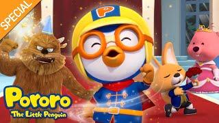 ⭐Special⭐ Pororo Halloween Day  Petty the Great Storyteller  Halloween Story for Kids [upl. by Eatnahs]