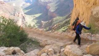 Grand Canyon Hiking The Bright Angel Trail [upl. by Vandervelde]