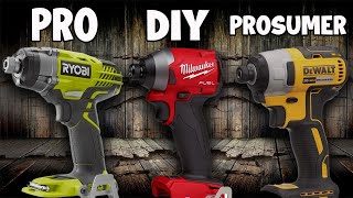 What you need to know before you invest in a power tool brand Pro vs DIY vs Prosumer [upl. by Rutan799]