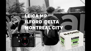 Ep 43  Leica MP  Ilford Delta 400  Montreal City [upl. by Ahsekyt89]