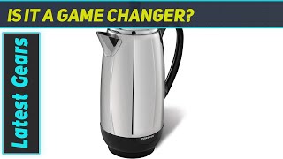 Farberware FCP412 Stainless Steel Percolator Brewing Excellence Unveiled [upl. by Sally658]