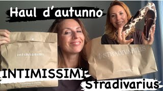 HAUL D’AUTUNNO INTIMISSIMIampSTRADIVARIUS [upl. by Alenoel136]