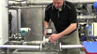 SITRANS F M MAG 8000 Water Flowmeter Installation [upl. by Ezitram]