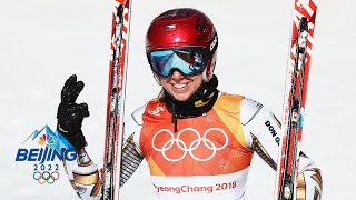 Relive Ester Ledeckas historic 2018 Olympic superG title  Winter Olympics 2022  NBC Sports [upl. by Aligna]