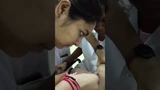 medical students learn blood test procedure ll 1 [upl. by Letsou]