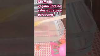 Shampoo veganolibre de sales sulfatos y parabenos [upl. by Niehaus]