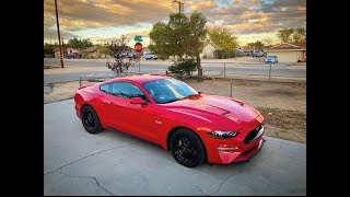 2018 Mustang Gt vs C7 Corvette Stingray 1080p [upl. by Pasahow]