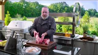 Grilled Bonein Ribeye Steak on the Gaucho Grill [upl. by Grissom]