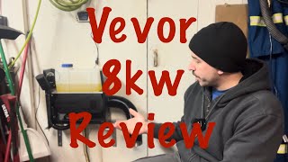 Vevor 8kw diesel heater review [upl. by Gaynor641]