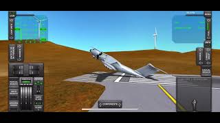 A short takeoff leads to a crash [upl. by Aisel]