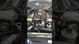 Mercedes SL500 R129 Motor läuft unrund nach steuerkette gewechselt [upl. by Yebloc31]