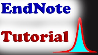 EndNote Tutorial for Writing Thesis Dissertation Research Paper Review papers [upl. by Yrrem]