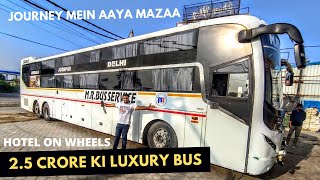 Most Expensive amp Luxury Bus in INDIA  VOLVO B11R MG STARZ Multi Axle AC Sleeper Bus 😲 [upl. by Woodhead677]