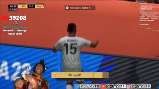 iShowSpeed Rages while playing FIFA ULTIMATE TEAM 🎮😂 FULL MATCH [upl. by Naynek341]