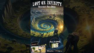 All 4 apps FREE  our awardwinning musical audiobook ‘Lost on Infinity’ musicalstorytelling [upl. by Xuaeb]