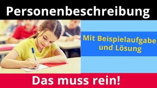 Personenbeschreibung Das muss rein – Deutsch  Duden Learnattack [upl. by Einreb]