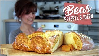 Hefezopf Rezept  gefüllter Striezel  Backen zum Frühstück oder Osterbrunch [upl. by Anelegna198]