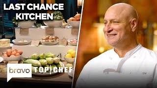 Its a Mise En Place Relay Race  Last Chance Kitchen S21 E9  Bravo [upl. by Rez]