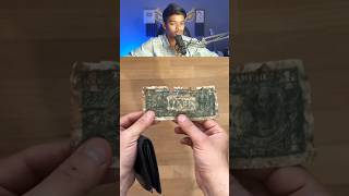 Restoring A Dollar Note shorts [upl. by Melloney319]