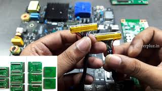 All LCD LED TV LVDS Signal Cable Explained Tamil [upl. by Ellmyer401]