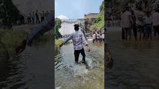 Shivalika Demp waterfall nature nuturalbeauty beautiful subscribe shorts relaxingmusic [upl. by Noir]