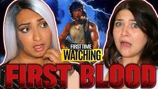 FIRST BLOOD RAMBO is Pure Emotion  MOVIE REACTION  First Time Watching  1982 [upl. by Akienom395]