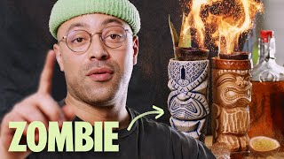 The Zombie  Tiki Cocktails  Absolut Drinks With Rico [upl. by Hephzipah949]