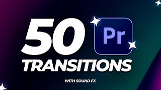 50 Free Seamless Transitions for Adobe Premiere Pro [upl. by Adnwahsor]