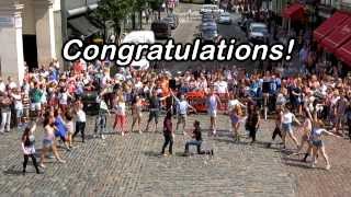 Covent Garden Dancing Flashmob  Amazing London Proposal [upl. by Ezra]