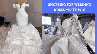 FABRIC SOURCING FOR WEDDING DRESSES DIY 2020 [upl. by Alexander296]