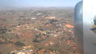 Landing at Antananarivo Airport TNR Madagascar [upl. by Frederiksen259]