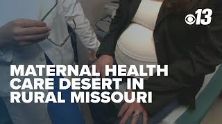 Maternity healthcare deserts endanger pregnant women in rural Missouri counties [upl. by Hoashis]