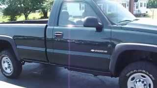 2006 Chevy Silverado 2500HD Reg Cab 4x4 1 Owner 30k miles Long Bed [upl. by Nagyam]