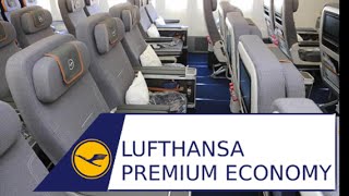 Trip report Lufthansa Premium Economy Class  A380  PVGFRAHAJ [upl. by Odnumyer]