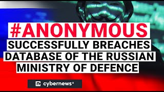 Anonymous leaks database of the Russian Ministry of Defence  cybernewscom [upl. by Cleon]