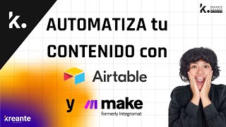 Cómo AUTOMATIZAR tu CALENDARIO DE CONTENIDOS en AIRTABLE y MAKE  Rápido y sencillo  2023 [upl. by Pape]