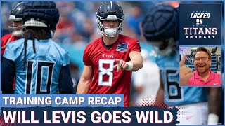 Tennessee Titans Will Levis LIGHTS UP Training Camp Week 1 Rookie Report amp Let Malik Willis Cook [upl. by Neeloj]