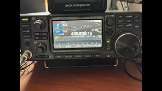 Icom 9700 No Audio output check this setting Data off mod [upl. by Etennaej100]