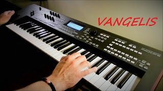 Vangelis  Chariots of Fire  Titles  Live by Piotr Zylbert on Yamaha moXF6  Poland [upl. by Helse]