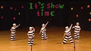 4 years boys performing quotJailhouse Rockquot [upl. by Rochell]