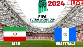 Iran vs Guatemala FIFA Futsal World Cup 2024 Match Preview Prediction [upl. by Stelmach]