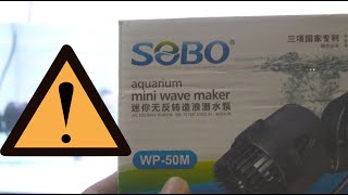 Wajib nonton sebelum membeli Wave maker  review wave maker sobo WP50M [upl. by Wane531]