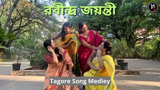 Rabindra Jayanti  Monsoon Diaries Medley  Rabindrik Dance  Nritya Tales  TagoreCovers [upl. by Anglim132]